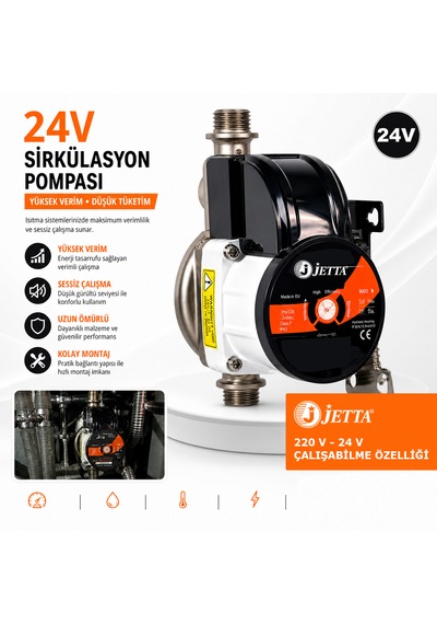 Otomatik Sirkülasyon Pompası 3 Kademeli