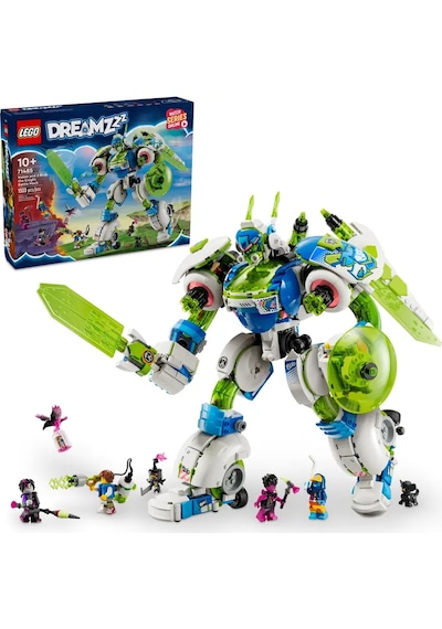 LEGO® DREAMZzz™ Mateo ve Şövalye Z-Blob Savaş Robotu 71485 – 10 Yaş ve Üzeri Çocuklar İçin 4 Minifigür İçeren Oyuncak Yapım Seti (1333P) LEGO® DREAMZzz™ Mateo ve Şövalye Z-Blob Savaş Robotu 71485 – 10 Yaş ve Üzeri Çocuklar İçin 4 Minifigür İçeren Oyuncak Yapım Seti (1333P)