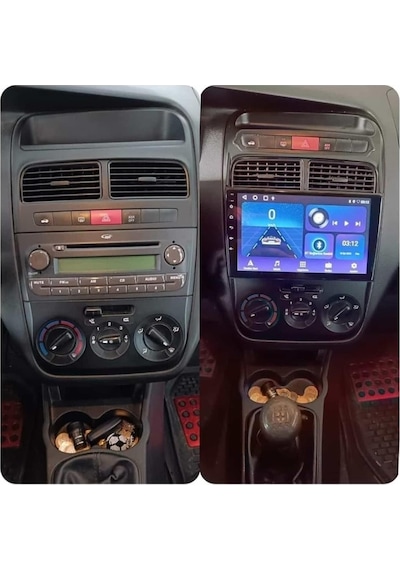 Fiat Linea Android 2-32 Multimedya Carplay-kamera-ıps Ekran