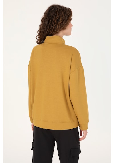 U.S. Polo Assn. U.s. Polo Assn. Kadın Petrol Sweatshirt 50314221-vr151 Oıl