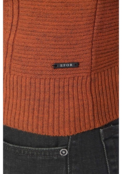 Efor Tr 847 Slim Fit Kiremit Klasik Triko Kiremit