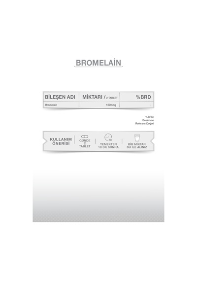 Goodday Bromelain 30 Tablet 2 Adet