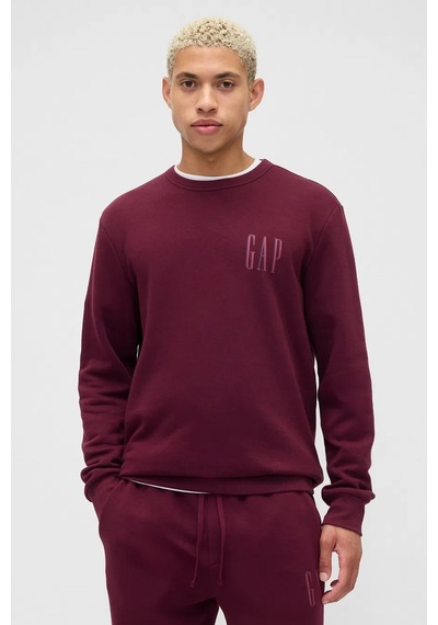 Gap V-lw Db Fleece Erkek Sweatshirt Kırmızı