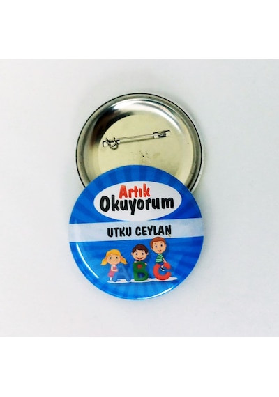24 Adet Iğneli Buton Rozet