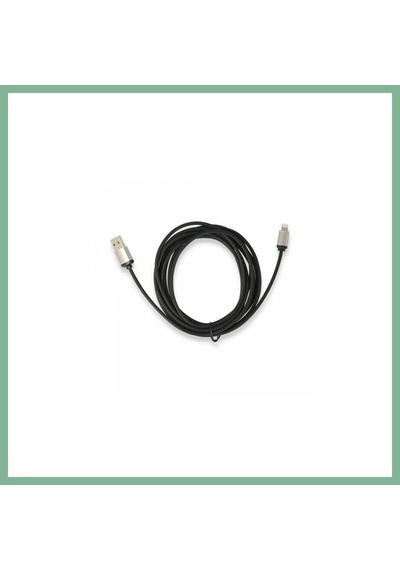 Bşkvirgo Usb To Lightning 3m Kablo - Siyah Bsk2026