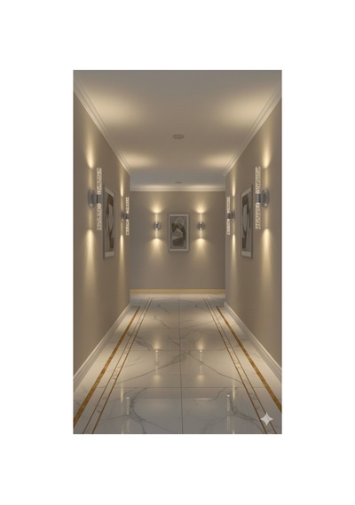 Bubbleflux Medium 40 Cm Modern Tasarım Led Aplik - Duvar Lambası - Gümüş - Elektrikli - Kumandalı - Günışığı Gümüş Elektrikli Kumandalı