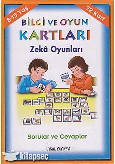 Bilgi ve Oyun Kartları Zeka Oyunları - Uysal Yayınevi