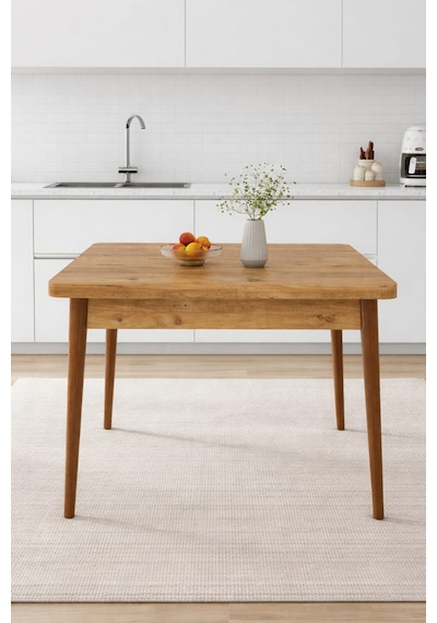 Renlife 70x70 Küçük Yemek Masası Ahşap Ayaklı Kompakt Mutfak Masası 2 Kişilik Minimal Masa Aris Gri Çam Renlife 70x70 Küçük Yemek Masası Ahşap Ayaklı Kompakt Mutfak Masası 2 Kişilik Minimal Masa Aris Gri Çam