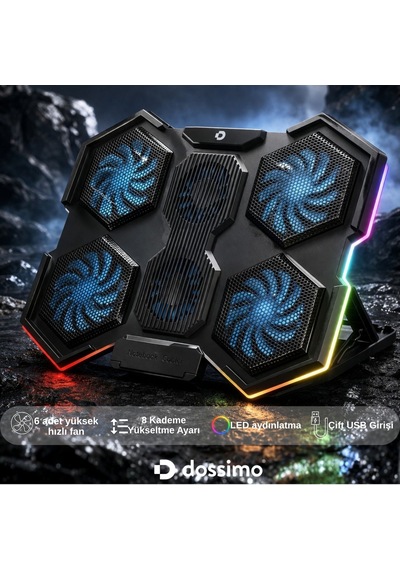 Dossimo Nitro S21 Notebook Soğutucu Stand