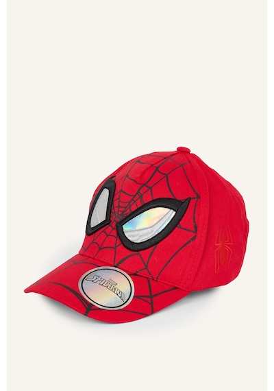 Defacto Marvel Spıderman Pamuklu Cap Şapka Erkek Çocuk G0956a826wnrd1 Kırmızı-rd1
