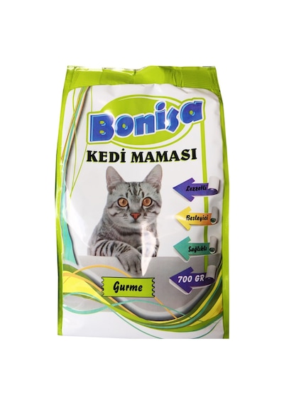 Bonisa Gurme Kedi Maması 700 Gr