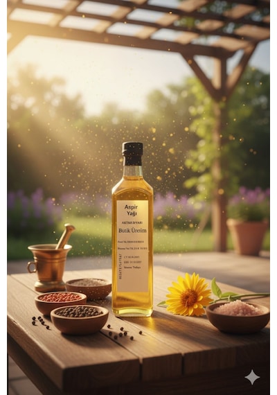 Aktar Diyarı Aspir Yağı 500 ML