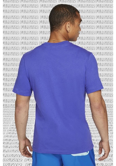Nike Sportswear High Summer Graphic Short Sleeve Tee Purple Mor Unisex Tişört Mor