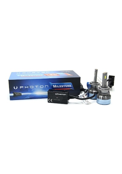 Volvo S40 2008-2013 Photon Milestone Black Katana H7 Uzun Led Far 30000 Lümen