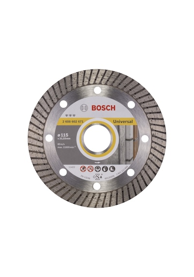 Bosch Best For Universal and Metal 115 mm Elmas Kesici Disk - 2608603629