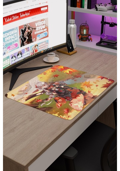 Kazuha Genshin Impact Anime Gacha V4 - 48x40 Xl Gaming Mouse Pad Fare Altlığı