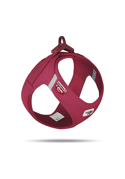 Curli Vest Göğüs Tasması Clasp Air-mesh Kırmızı 3xs Kırmızı