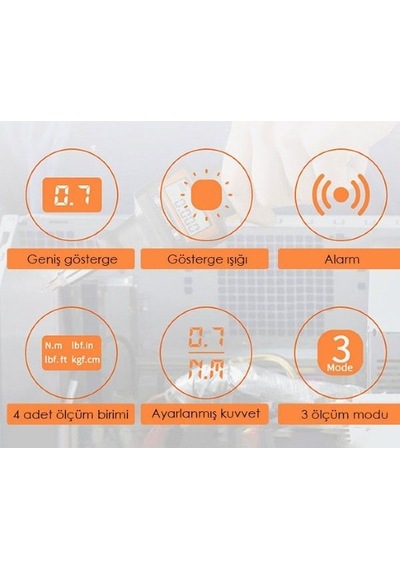 Loyka Ans-r-4 Dijital Torkmetre Tornavida Seti 4nm