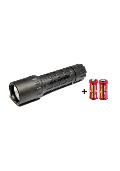 Surefire G2 Nitrolon Su Geçirmez Fener+2 Adet Pil Kutusuz Siyah