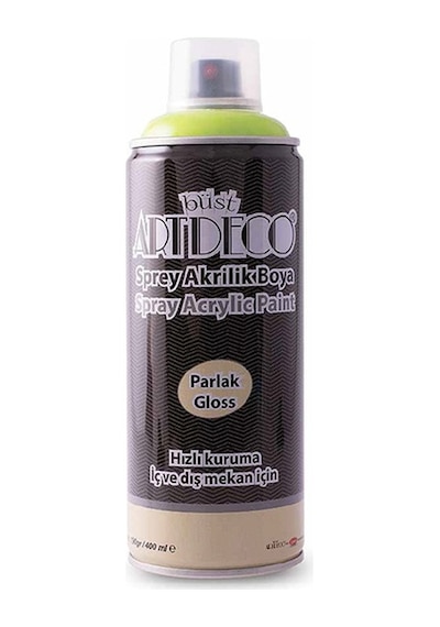 Artdeco Akrilik Sprey Boya 400 ML Limon Yeşili Y-400-525