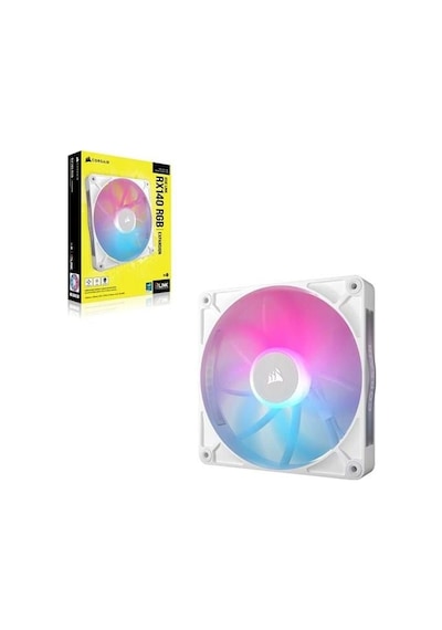 Corsaır Qx120 Co-9051023-ww 12cm Rgb Kasa Fanı Beyaz