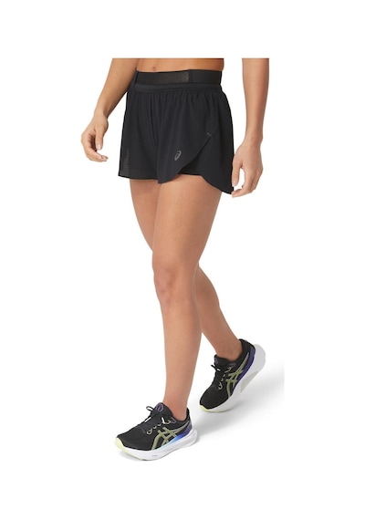 Asics METARUN SPLIT SHORT Siyah Women Şort 2012C858-001 Siyah