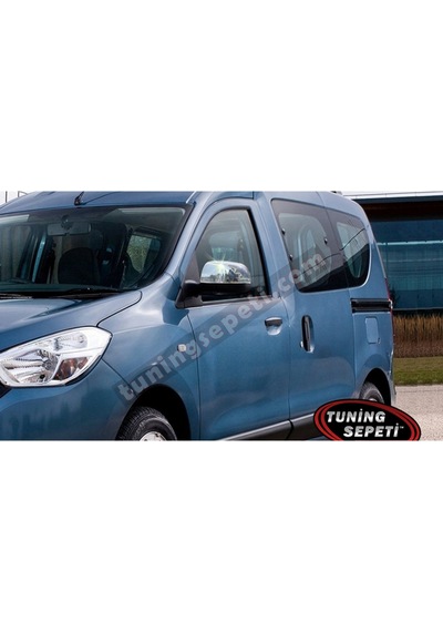 Dacia Dokker 2012 Sonrası Ayna Kapağı Metal Paslanmaz Çelik Krom