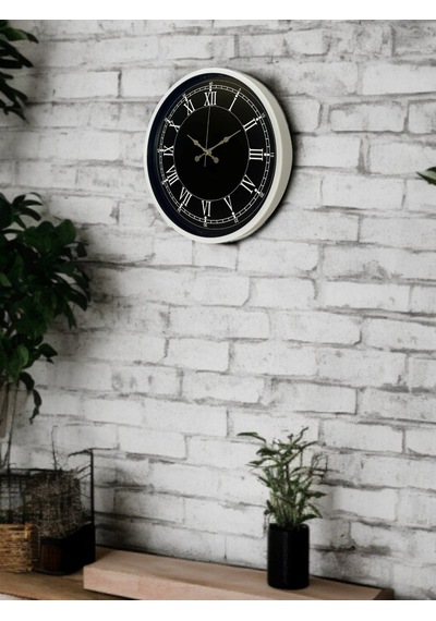 36 Cm Beyaz Dekoratif Duvar Saati Diğer 36441345