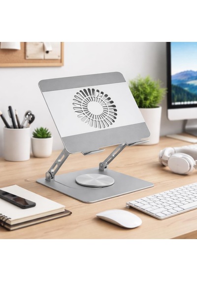 Şok Soğutma Profesyonel Dizüstü Bilgisayar Notebook Soğutucu Laptop Stand Oyuncu Laptoplarına Özel Tek Büyük Fanı İle Hızlı Soğutma 1 Type-c Giriş 360 Derece Döner K8 Şok Soğutma Profesyonel Dizüstü Bilgisayar Notebook Soğutucu Laptop Stand Oyuncu Laptoplarına Özel Tek Büyük Fanı İle Hızlı Soğutma 1 Type-c Giriş 360 Derece Döner K8