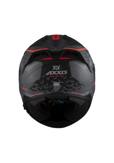 Motosiklet Kaskı Hawk Evo Sv Dark Justice C1 Motorcu Kaskı Çok Renkli