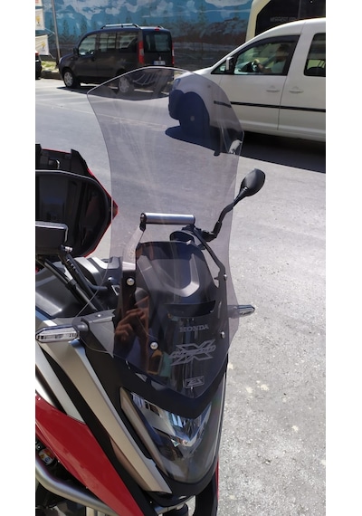 2021- 24 Honda NC 750X Uzun Ön Cam Açık Füme 56cm 4mm Zeus NC750