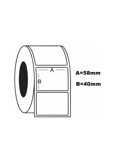 Termal Barkod Etiketi 40x58 Mm Diğer