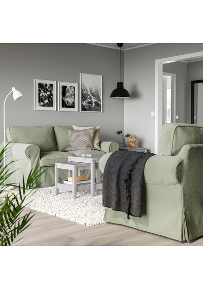 Ikea Gri Ferah Kanepe - 2'li Kanepe