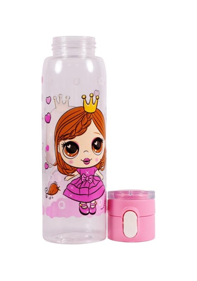 Herevin 161417-820 Askılı Desenli Opak Desenli Matara 500 Ml Pembe