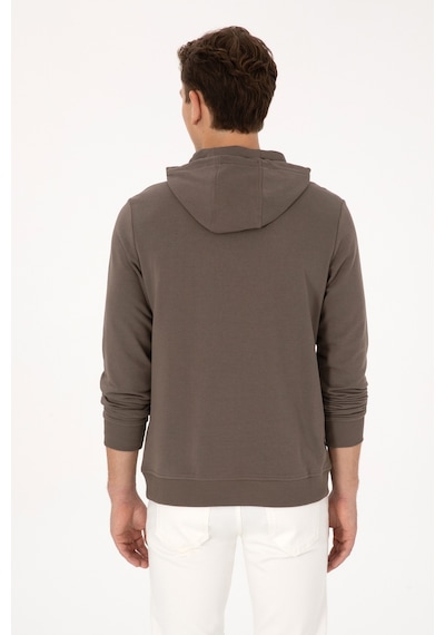 U.s. Polo Assn. Erkek Vizon Sweatshirt 50315453-vr052 Vızon