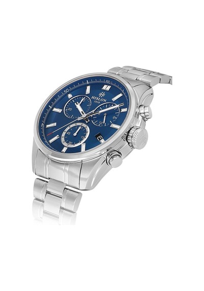 Hislon Masterwork Ms207s-11ss Çizilmez Safir Cam Erkek Kol Saati Çok Renkli