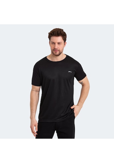 Slazenger Odalıs I Erkek Kısa Kol T-Shirt Siyah St13Te118-500 001