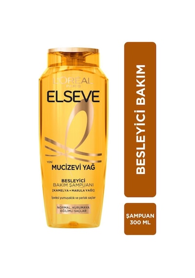 3lü Elseve Mucizevi Yağ Besleyici Bakım Şampuanı 300 Ml pkt3mucizeyagbkmset-10628