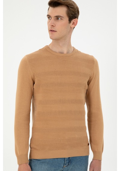 U.S. Polo Assn. Erkek Camel Kazak 50297064-VR015