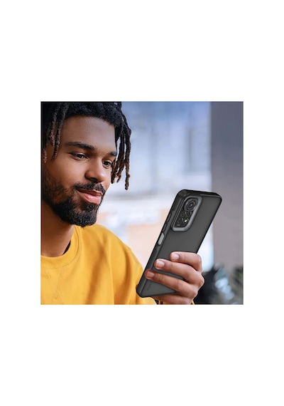 Xiaomi Redmi Note 11 Uyumlu Kılıf Elegant Kapak - Pudra
