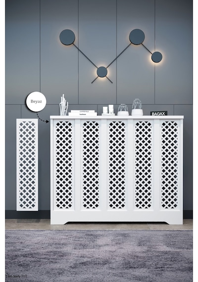 Dekoratif Petek Dolabı Kalorifer Peteği Kapatma Ünitesi Modern Tasarım İç Ölçü 96 Cm Dış Ölçü 100 Cm Petek 96 Beyaz D7 Dekoratif Petek Dolabı Kalorifer Peteği Kapatma Ünitesi Modern Tasarım İç Ölçü 96 Cm Dış Ölçü 100 Cm Petek 96 Beyaz D7