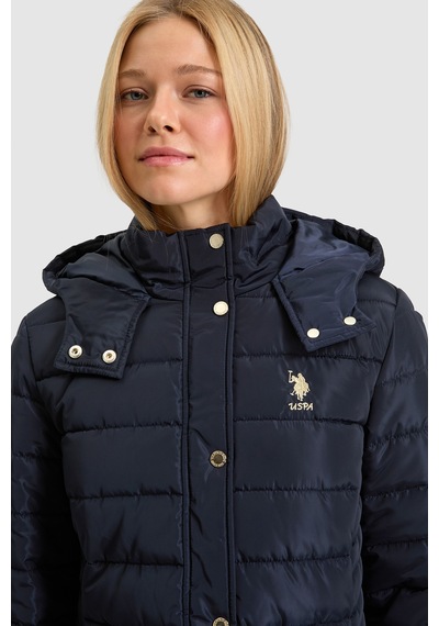 U.S. Polo Assn. Kadın Lacivert Kaban 50328177-vr033