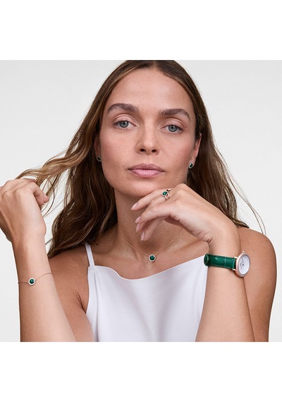 Audrey Ring Malachite Rose Gold Pembe