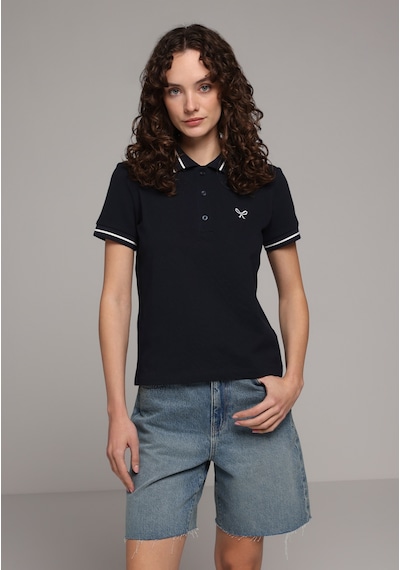 Colin's Colins Regular Fit Polo Yaka Nakışlı Kadın Lacivert Kısa Kol Tişört Cl1080075 Q1.v2 Nav Colin's Colins Regular Fit Polo Yaka Nakışlı Kadın Lacivert Kısa Kol Tişört Cl1080075 Q1.v2 Nav