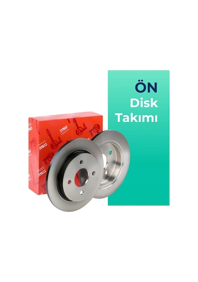 Trw Nissan Qashqai Ön Fren Disk Takımı (2007-2013)