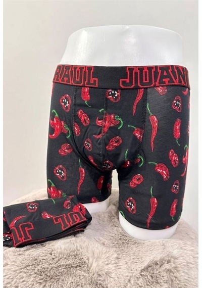Juann Raul Desenli Erkek Boxer