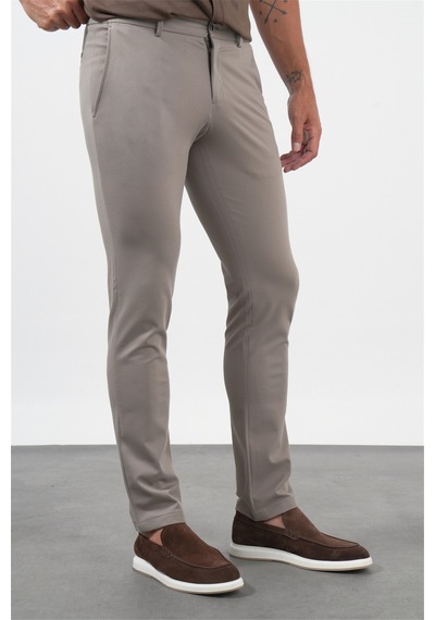 İmza Vizon Yan Cep Slim Fit Esnek Jogger Pantolon 1003260373