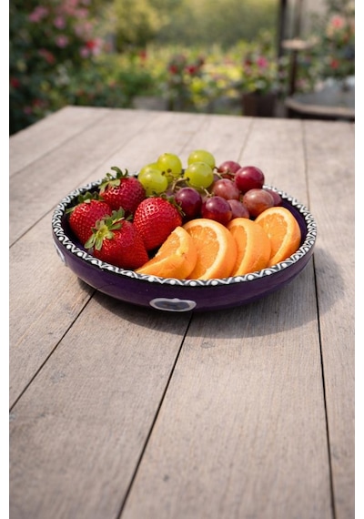 Dekoratif Çini Tabak 16 Cm Nazar Boncuklu Seramik Sunum Tabağı Meyve, Kuruyemiş, Salata Ve Mumluk Dekor Tabağı Çok Renkli Dekoratif Çini Tabak 16 Cm Nazar Boncuklu Seramik Sunum Tabağı Meyve, Kuruyemiş, Salata Ve Mumluk Dekor Tabağı Çok Renkli