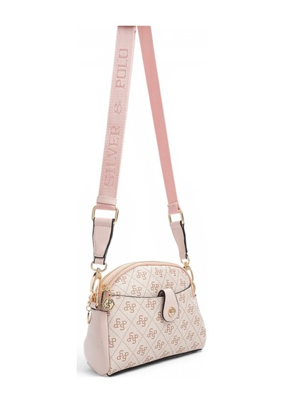 Silver & Polo Silver Polo Kadın Çapraz Çanta Sp1144-m178 Pembe-pudra
