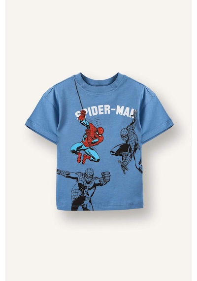 Defacto Marvel Spıderman Tişört Erkek Bebek G9908a526smbe105 Mavi-be105